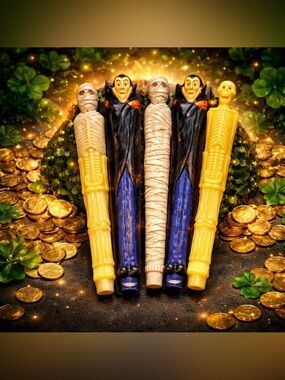 Restoration Hardware Ghoulish Spooky-Creepy Tapers Set of Six